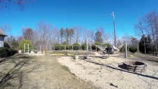 Garden Hammock Time Lapse 4K - Ghost Ending Nap Lapse