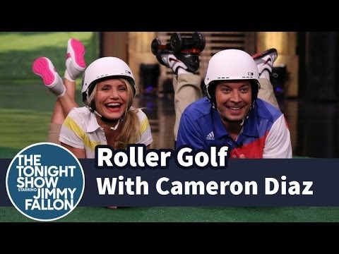 Roller Golf with Cameron Diaz