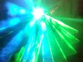 show laser  del caliber  en la noche 3