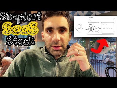 I built this SaaS with the Simplest Tech Stack possible! This is how you can too...