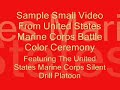 USMC Marine Corps Silent Drill Team 2007