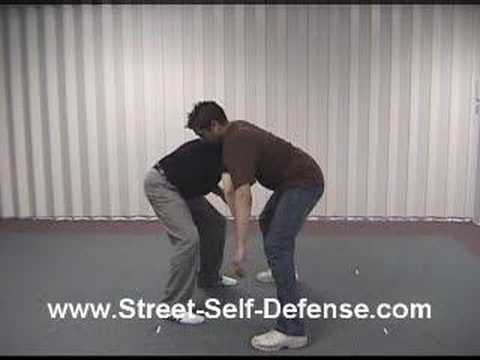 Self Defense - Against a front head lock