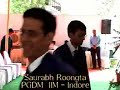 Saurabh Roongta IIM Indore