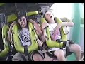 Jess and Joe ride the raptor at Cedar Point Jess and Joe ride the raptor at Cedar Point