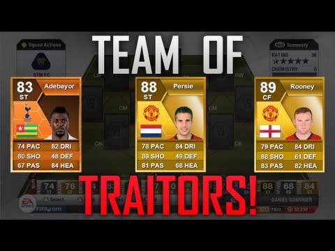 FIFA 13 - A Team Of TRAITORS!