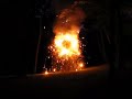 Homemade Chromatrope Fireworks Wheel