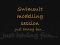 Swimsuit modelling session with fitness pro Lyen Wong