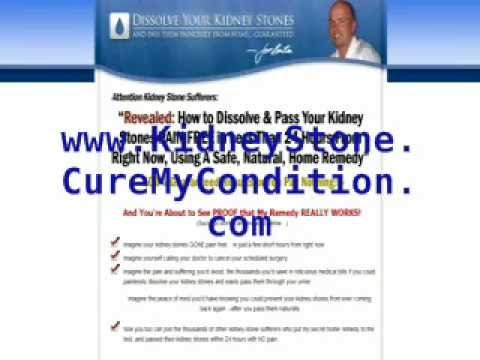 how to dissolve kidney stones with lemon juice