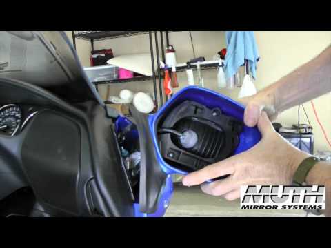 How To Install Muth Signal® Mirrors on Honda GL1800 Goldwing