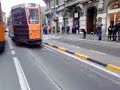 Scontro tra Tram a Milano in Piazzale Baracca Scontro tra Tram a Milano in Piazzale Baracca