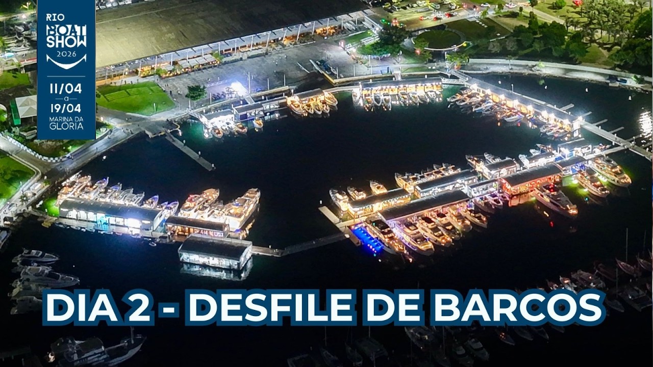 Desfile de Barcos - Rio Boat Show 2026 | NÁUTICA