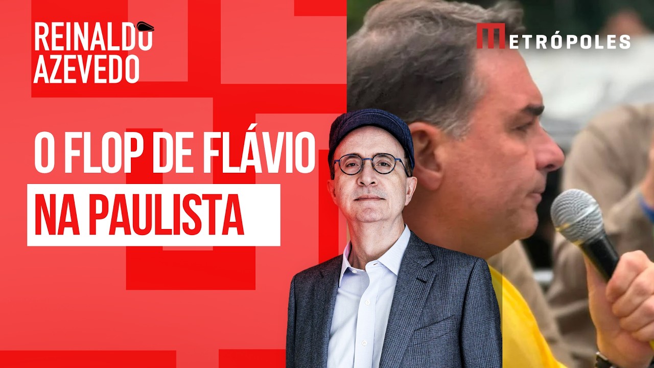Reinaldo Azevedo – Flávio ataca Moraes em ato; Mendonça aparece em vídeo de culto com bolsonaristas