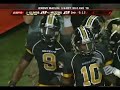 Jeremy Maclin, of the Missouri Tigers, receives the kickoff and returns it 99 yards for a touchdown.