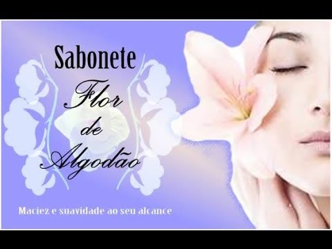Sabonete Flor de Algodão