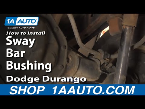 How To Install Replace Rear Sway Bar Bushings Dodge Durango Dakota 97-07 1AAuto.com