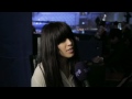 Little interview with Loreen during her first Melodifestivalen rehearsal