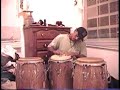 reinaldo practicando en su casa en pr