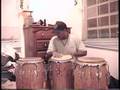 Conguero Reinaldo Practicando
