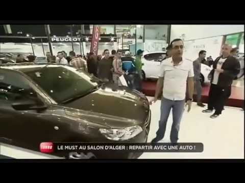 automobile - Pour plus de vidéo visitez : https://www.facebook.com/Dormirmoinsbete Parmi les surprises du dernier salon de l'automobile d'Alger, la présence pour la premi...