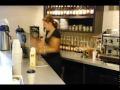 Barista Nikki B Makes a Mean Peach Smoothie! FAST