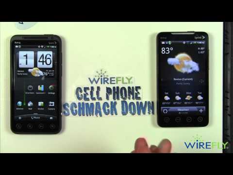 HTC EVO 3D vs HTC EVO 4G Schmackdown