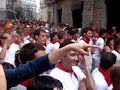 Saltos desde fuente Navarreria San Fermines 2008