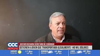 GUSTAVO BIZCARRA SECRETARIO DE SEGURIDAD