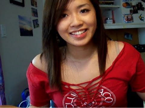 how to turn shirt into v neck