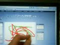 Lightpen tracking with Wii remote and keychain light