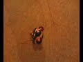 Crazy accident: biker