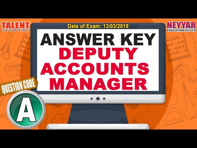 Kerala PSC Today's Exam (13/03/2019) Deputy Accounts Manager GK Questions Answer Key