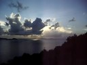 Sunset from Arundel Villa, Tortola, BVI\