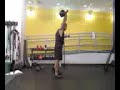 Angelo Gala 40 kg snatch @ 164lbs w/ 20lb weight vest
