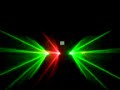 Pretty Rave Girl with Lasers