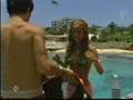 Mia y Miguel en arrecife garrafon
