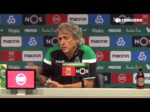 Jorge Jesus analisa a equipa leonina