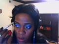 Click here to watch this video SIMPLE BLUE SMOKEY EYE LOOK ( inspired by makeupDoll )
