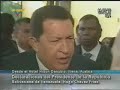 presidente chávez recibido con entusiasmo en viena