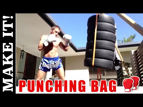 how to fasten a punching bag