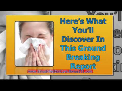 how to get rid or a sinus infection