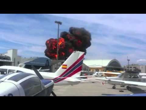 Spain Plane Crash Video Vintage Aircraft Crashes In A Fireball At Madrid Air Show