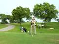 golf swing left handed ゴルフスイング50 080726