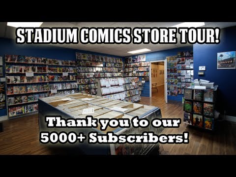 Comics - Tour of our two Stadium Comics locations in Brampton, Ontario Canada. There have been many requests for a video tour of our comic shop over the last few year...