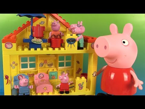 Peppa Pig Maison Jeu de Construction Jouets Peppa's House Blocks