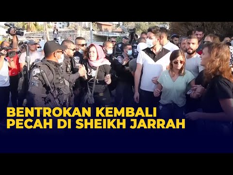 Bentrok Warga Palestina vs Polisi Israel Kembali Pecah di Permukiman Sheikh Jarrah