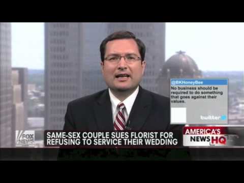 Christian Florist Accused of Discrimination Based on Sexual Orientation Christian Florist Accused of Discrimination Based on Sexual Orientation