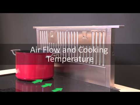 how to vent downdraft