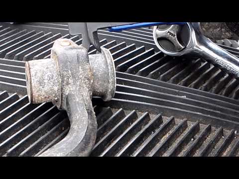 Mercedes Benz idler arm bushing replacement