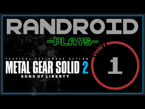 MGS 2 Sons of Liberty HD Playthrough - Part 1 - Snake's on a Boat