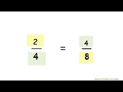 how to know equivalent fractions